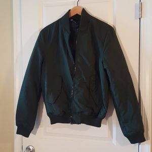 Divided H&M green bomber jacket s